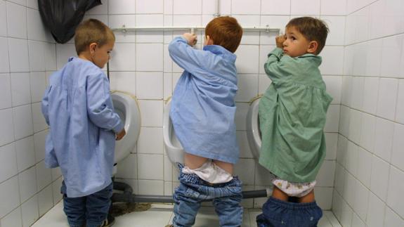 erección en niños de 4 años en inglés