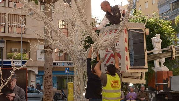 Esta tarde se realiza el encendido del alumbrado navideño en Almuñécar