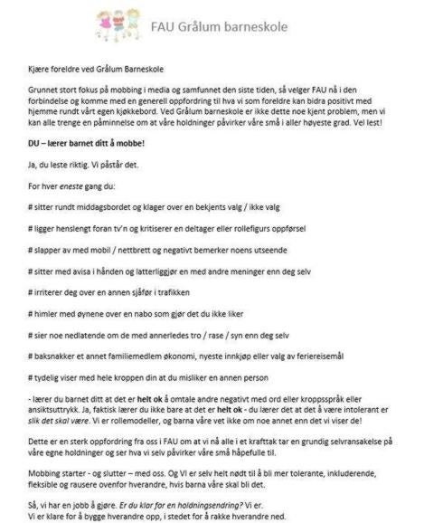 La carta reivindicativa de una profesora de guarderia a 